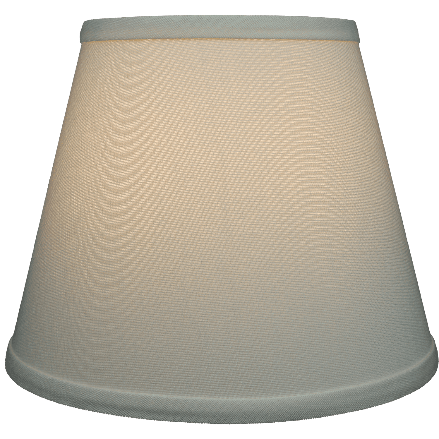 Fenchel Shades | 6" Top Diameter x 10" Bottom Diameter x 8 Slant, (Washer/Spider Attachment) Empire Lamp Shade - (Linen Cream)