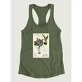 thumbnail image 3 of Orchid Field Notes Ii. Racerback Tank Women -Naomi McCavitt Designs, Female XX-Large, 3 of 4