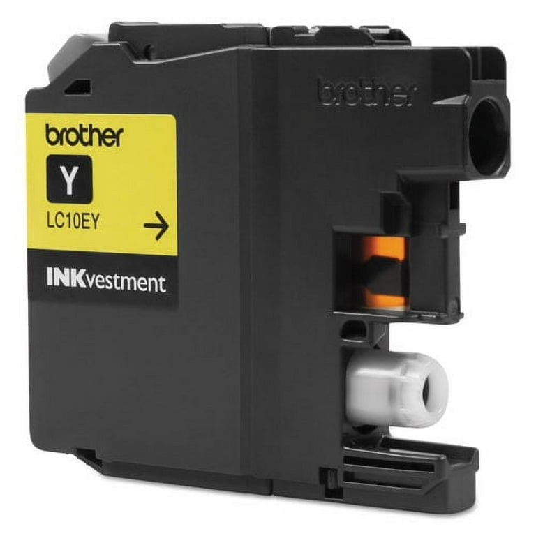 LC10EY INKvestment Super High-Yield Ink, 1,200 Page-Yield, Yellow
