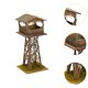 thumbnail image 5 of Modelos de casa a escala 1/72, sin pintar, construcción, maquetas, kits de arquitectura, rompecabezas de madera a escala 1/72 F, 5 of 8