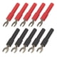 thumbnail image 1 of Abastado Conector de pala de 4 mm de ancho tipo U Conector de pala de horquilla de baja pérdida para multímetros aplicaciones electrónicas 30 Vac?60 Vdc 36 A, 1 of 8
