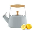thumbnail image 6 of Chantal 1.4-Quart Enamel-on-Steel Sven Tea Kettle (Solid Fog Gray), 6 of 7
