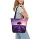 thumbnail image 2 of Disketp Lavender Field Sunset Bolsa de Hombro Casual para Mujer, Bolso Cruzado para Compras, Viajes y Uso Diario, 2 of 6