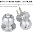 thumbnail image 3 of Generic Entry Doorknob,Keyed Entry Doorknob Lock Front Door,Exterier and In, 3 of 6