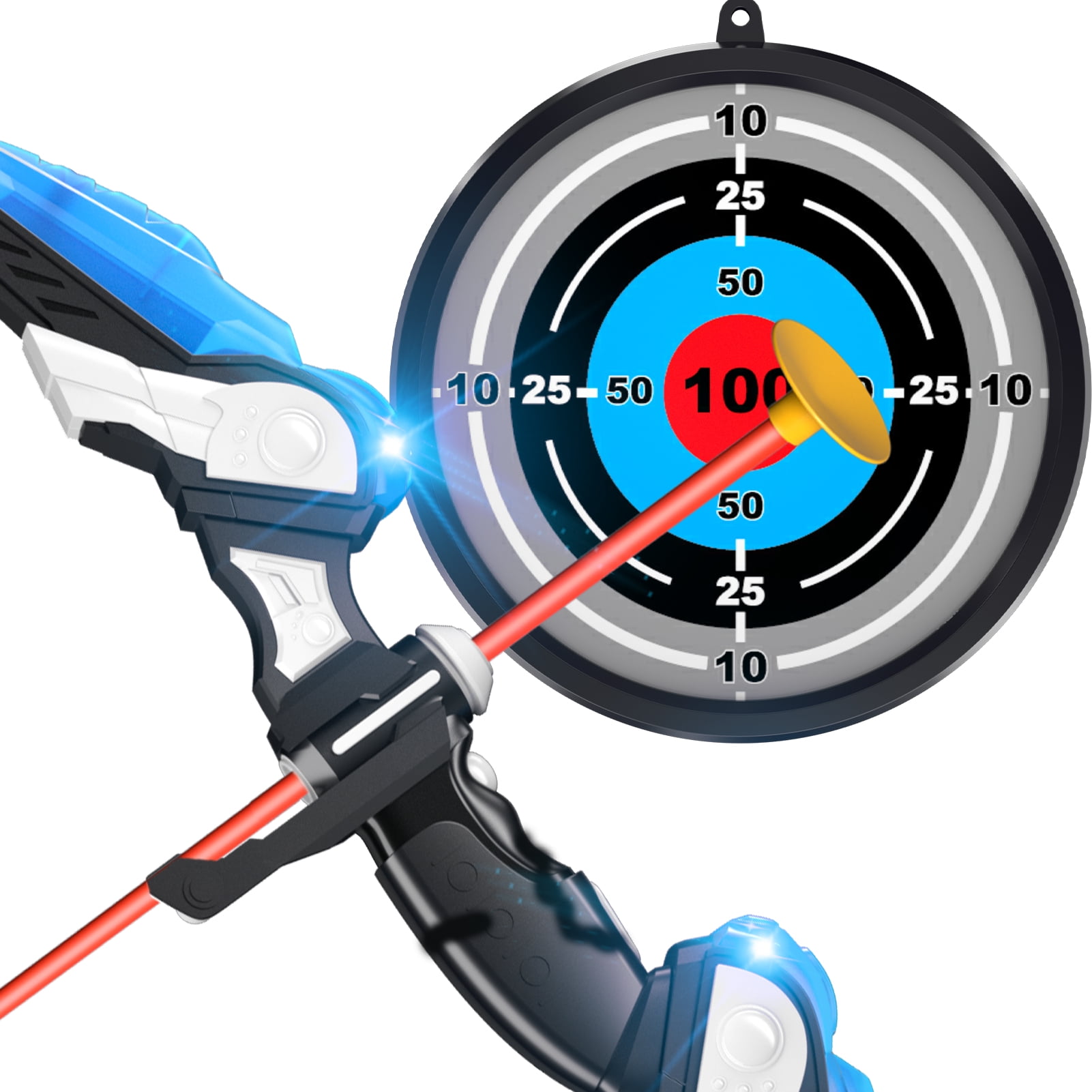KukuFun Kids Bow and Arrow for Boys Ages 4-8-12, Kids Archery Set Toys for Boys 6-8 8-12, Indoor Outdoor Toys for 3-12 Year Old Boys