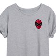 thumbnail image 3 of Marvel Spider-Man - USA Flag - Women's Oversized Graphic T-Shirt, 3 of 5