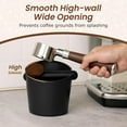 thumbnail image 4 of Espresso Knock Box Coffee Knock Box Espresso Bucket Knock Coffee Ground Dump Bin with Removable Knock Bar Trash Can Non-Slip Base, 4 of 7