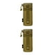 thumbnail image 3 of Soidarity Bolsa mejorada para botella de agua, soporte con cordón ajustable para exteriores, accesorio para bolsa, equipo de viaje, riñonera marrón Marrón 2piezas Soidarity CBP394531, 3 of 6