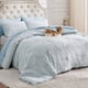 thumbnail image 3 of Juego de Edredón Bedsure para Cama Individual en Azul Polvoriento con Diseño Bohemio Acolchado, 3 of 8