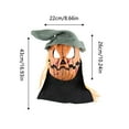 High End Latex Pumpkin Bogy Scary Headgear Headgear Prom Performance