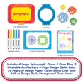 thumbnail image 2 of Toy Spirograph Jr. Gears Classic Retro de tamaño gigante para niños a partir de 3 años, 2 of 9