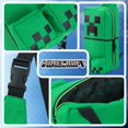 thumbnail image 4 of Bolso Cruzado Minecraft Creeper para Niños con Correa Ajustable, 4 of 7