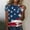 Red, variant on Blczomt Patriotic Summer Tops for Women 2025 Casual Short Sleeve T Shirts Red 4th of July Independence Day Womens Tshirts