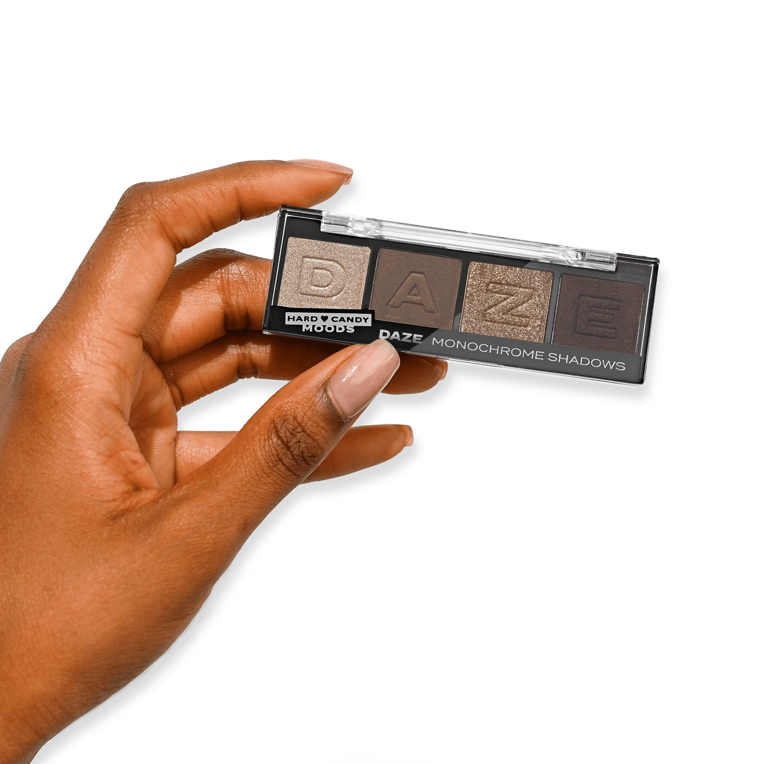 Hard Candy, Moods Shadow Palette, 4 Bold & Buildable Monochromatic Shades, DAZE, .10oz