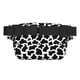 thumbnail image 3 of Disketp Cow Print Black White Riñonera de Doble Capa, Bolsa de Cintura Ajustable para Viajes, Correr y Senderismo, Riñonera Ligera para Hombre y Mujer, 3 of 9