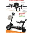 thumbnail image 3 of Foldable Mobility Scooter for Adults and Seniors, Lightweight & Long Range Four Wheel, 3 of 7