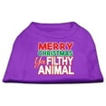 thumbnail image 1 of Ya Filthy Animal Screen Print Pet Shirt Purple Xxxl (20), 1 of 1