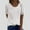 White, variant on DuoJiaJ Women's Elegant Lace V Neck Short Sleeve Solid Tops Shirt Blouse Black L