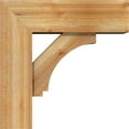 thumbnail image 3 of Ekena Millwork 8"W x 24"D x 24"H Imperial Block Rough Sawn Bracket w/ Offset Brace, Western Red Cedar, 3 of 25