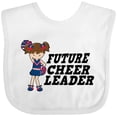 thumbnail image 3 of Inktastic Future Cheerleader Girls Baby Bib, 3 of 4