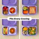 thumbnail image 2 of Omie OmieBox UP Bento Box para niños, lonchera aislada, tarro térmico de alimentos aislado al vacío a prueba de fugas, bolsa de hielo más fría, 2, 2 of 9