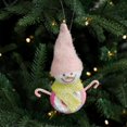 thumbnail image 4 of Adornos para árboles de Navidad Colgante de muñeco de nieve de resina Colgante de taza de café Adornos navideños Colgante de resina pintado a mano para festividades, 4 of 6