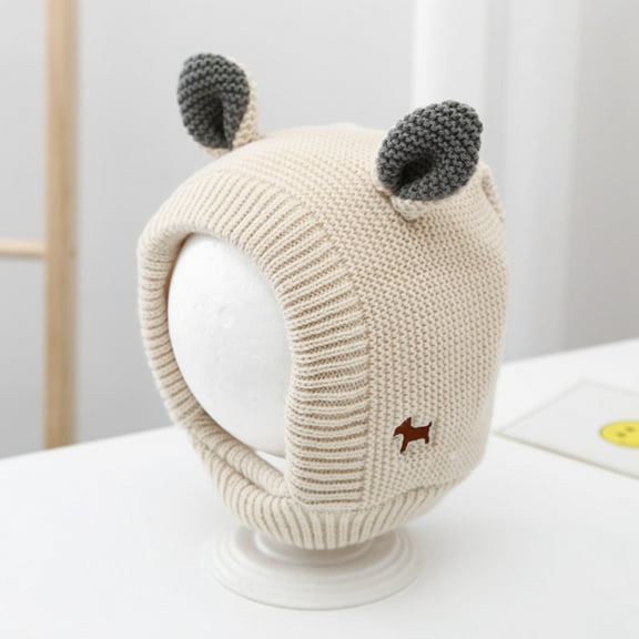 Winter Hats for Kids Soft Knitted Skull Cap Warm Toddler Hat Hats for Boys Baby Girl Hat