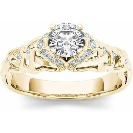 Imperial 1/2 Carat T.W. Diamond Classic 14kt Yellow Gold Engagement Ring