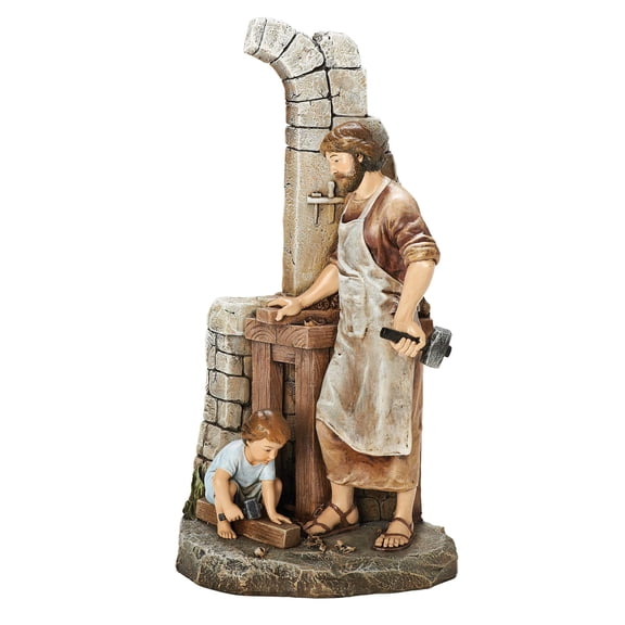 Roman Inc. JOSEPH STUDIO RENAISSANCE COLLECTION 12.75"H THE CARPENTER'S APPRENTICE FIGURINE