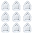 thumbnail image 1 of Art House-Moldes para velas candelabro en forma casa molde silicona decoraciones mesa, 1 of 4
