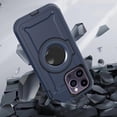 thumbnail image 2 of Compatible with iPhone 14 Pro Max Case with Ring Stand, Heavy-Duty Protective with Magnetic Car Mount Holder Kickstand Anti-Scratch Full Shockproof Protective Case for iPhone 14 Pro Max Blue, 2 of 11