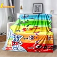 thumbnail image 3 of Manta de anime de moda N-Numberblocks-s, cálida y cómoda, sofá cama de franela, colcha para exteriores, regalo de cumpleaños para niños, 3 of 5