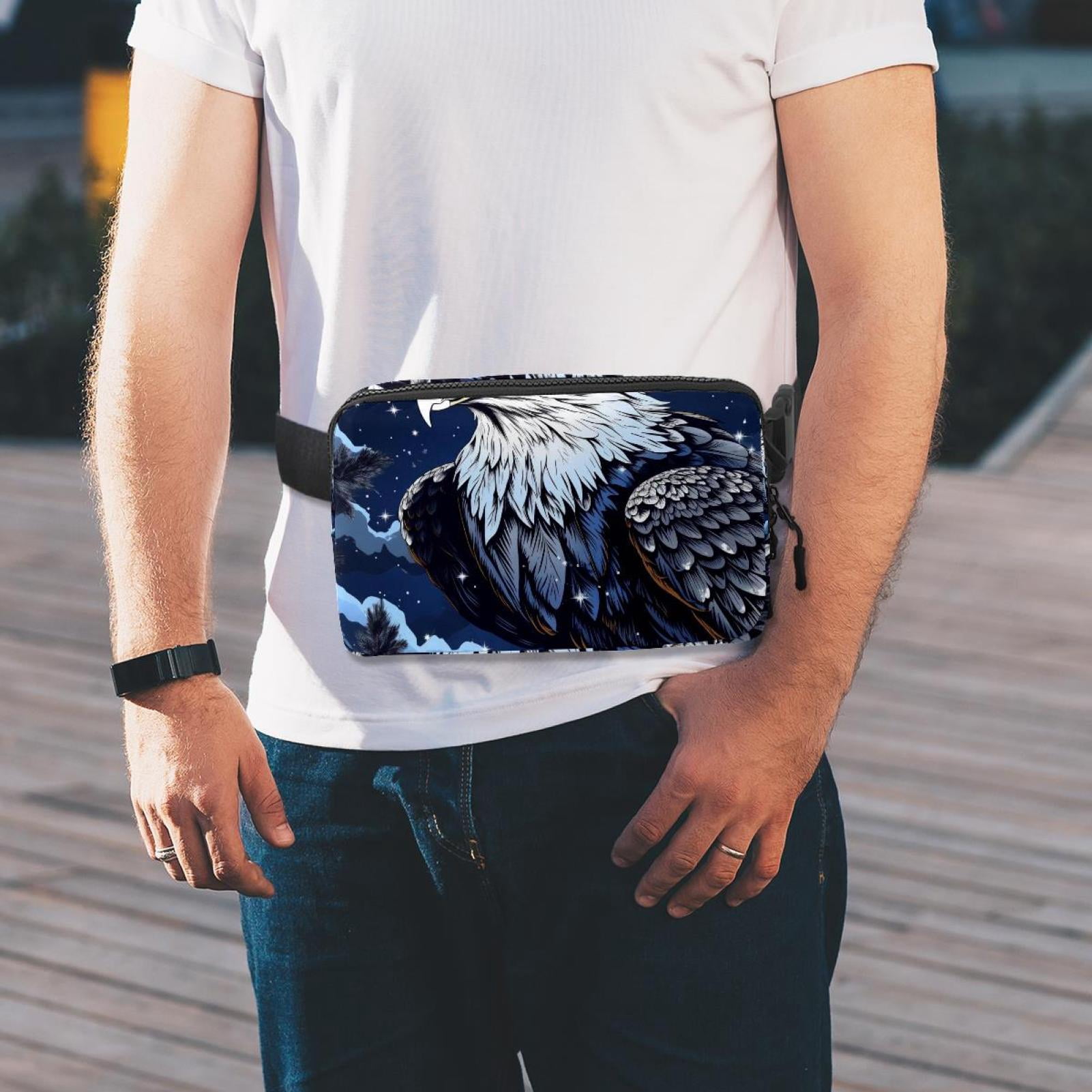 Bird Adjustable Lightweight Unisex Waist Bag Running Belt with Extension Strap Money Belt Holder
