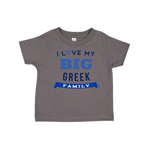 Inktastic Greek Family Pride Heritage Boys or Girls Toddler T-Shirt