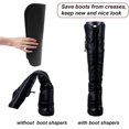thumbnail image 2 of 4 Pairs Boot Shaper Form Inserts, Reusable Boots Tall Support, Boot Fillers Knee High Boot Stand Holders, Plastic Boot Holder Shaper, Preventing Bending and Creasing for Men Women(12inch), 2 of 5