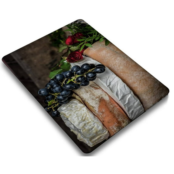 Compatible MacBook Pro 14" Case 2021 2022 2023 Released Model A2779 M2/A2442 M1, Plastic Hard Shell Cable Tie, Rose series 0626