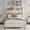Beige Bed Frame, variant on Velvet Full Size Bed Frame with Flower Pattern Headboard,Full Bed Frame with Wood Slat Support for Bedroom,Easy Assembly,76.8"x58.1"x47.4",Red