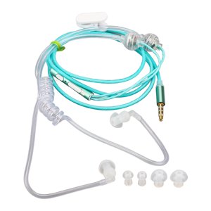 Binaural Air Tube Earbuds,Air Tube Earbuds Ergonomic Air Tube Earbuds Earphones Rapid Response