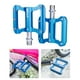 thumbnail image 5 of Pedales de plataforma para bicicleta, pedales planos de aleación de aluminio ligeros y duraderos antideslizantes, Azul, 5 of 9