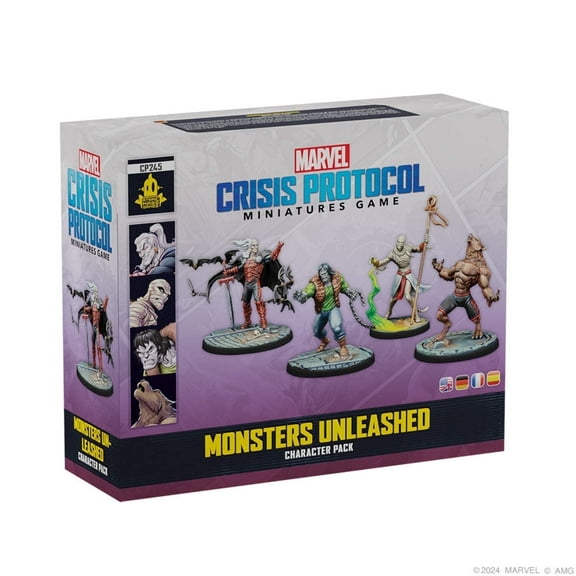 Marvel: Crisis Protocol Miniatures Game: Monsters Unleashed Character Pack for Ages 14 , from Asmodee