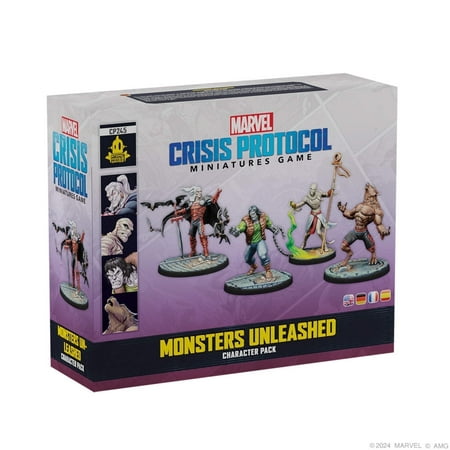 Marvel: Crisis Protocol Miniatures Game: Monsters Unleashed Character Pack for Ages 14+, from Asmodee