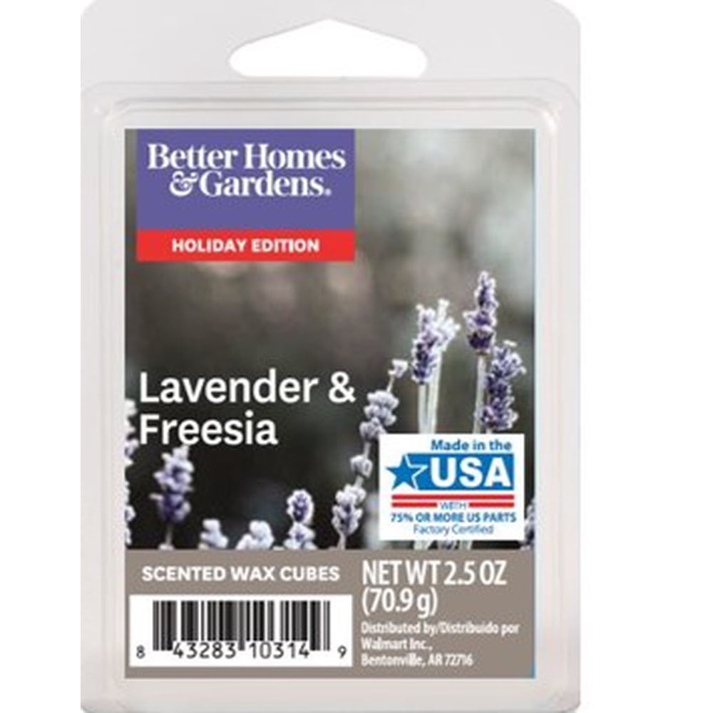 Better Homes & Gardens 2.5 oz Lavender and Freesia Scented Wax Melts