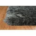 thumbnail image 2 of United Weavers Bliss Shag Area Rug 2300 00115 Siena Dark Grey Soft Plush 2' 7" x 3' 11" Rectangle, 2 of 2