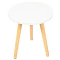 thumbnail image 3 of ULTNICE 1pc Creative Round Side Table Nordic Style Mini Table For Living Bedroom Balcony Compact Design Easy To Clean, 3 of 8