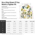 thumbnail image 5 of Uemuo Bees Collecting Nectar Pattern Women's Full Zip UPF 50+ Sun Protection Hoodie Jacket Long Sleeve Sun Shirt Hiking Outdoor Performance with Pockets-X-Large, 5 of 9