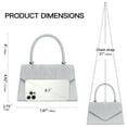thumbnail image 3 of LOUEBICA Evening Bag Sparkly Clutch Purses for Women Wedding Party Women's Shoulder Bag Crossbody Handbags, 3 of 6