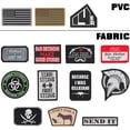 thumbnail image 6 of Dearhouse 14er Tactical Morale Patches (14-Pack) | Hook & Loop Backed, 3 x 2 PVC Flags & Funny Patches | Perfect for Hat, Backpack, Jacket, Military, Police, Airsoft Gear | Display Your USA Flag!, 6 of 7
