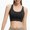 *Black^, variant on Women's Crisscross Back Scoop T-Shirt, Short Sleeve Slim Fit Casual Tee Black,Womens Plus M