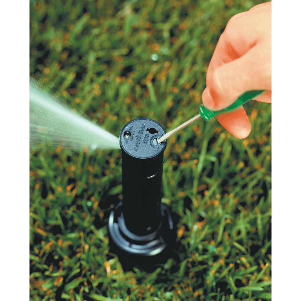 (20) Rain Bird 3504PC 4-Inch Adjustable Sprinkler Rotor with Rain Curtain Nozzles – Full/Part Circle, 15-35 ft Radius