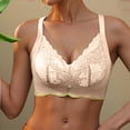 thumbnail image 5 of yievot Women's Push Up Lace Bras Comfort Wireless Bra Supportive Everyday Tshirt Bra, 5 of 7